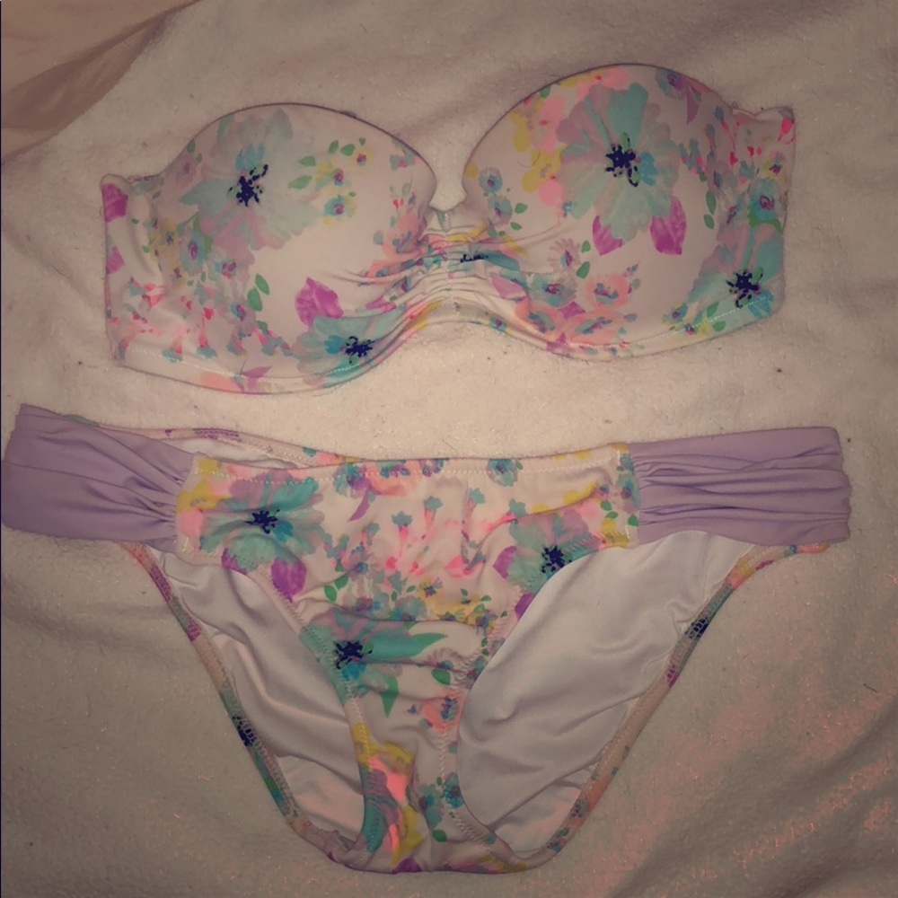 Bandeau light push up VS Swim Bikini Sizes 32D & S